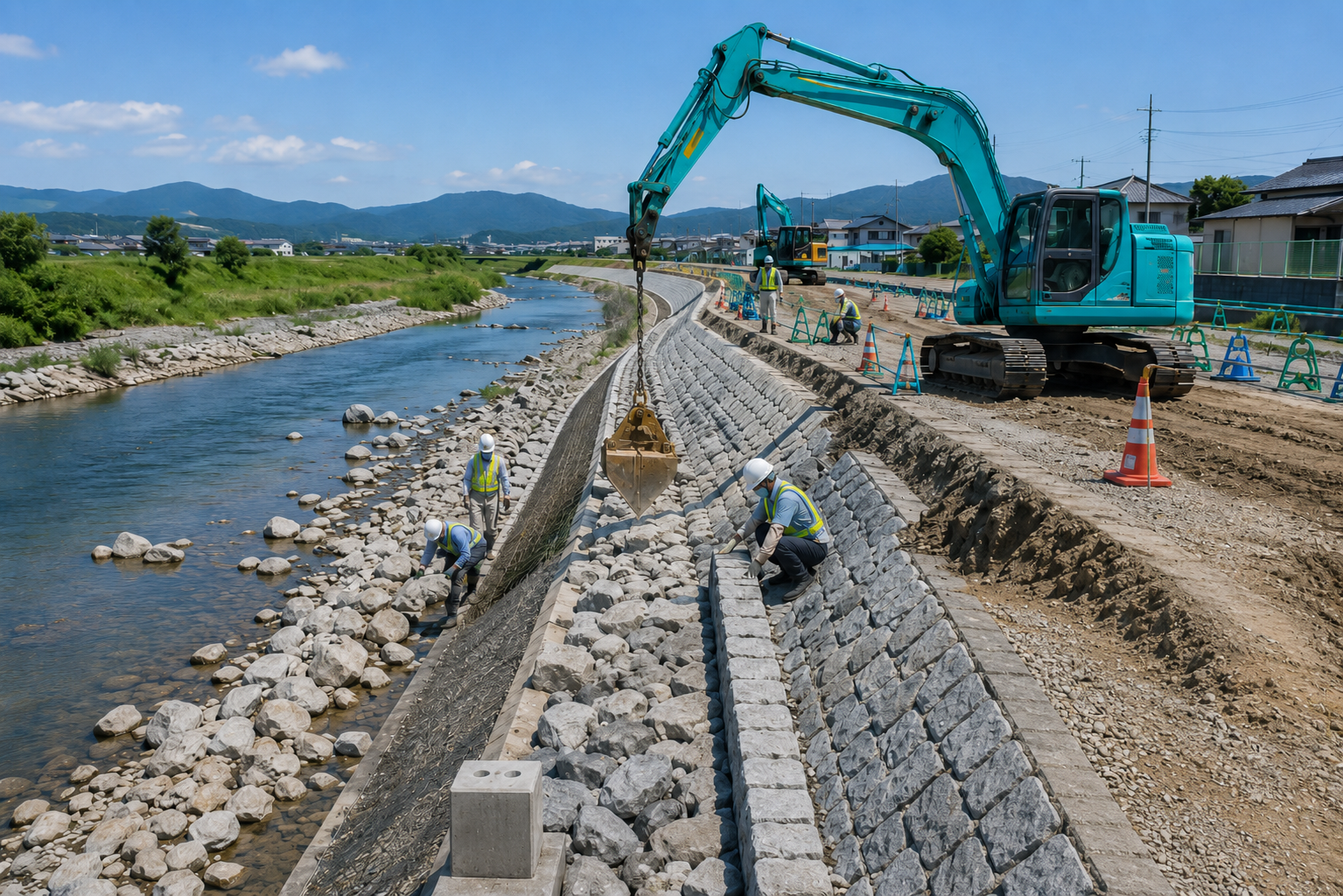 河川工事